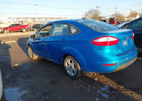 2014 Ford Fiesta Se from USA, damaged, VIN 3FADP4BJ7EM233989